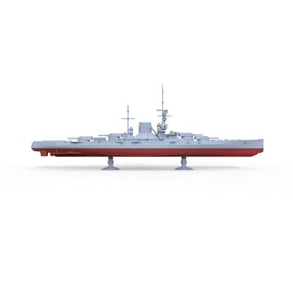 SSMODEL SSC2000711S 1/2000 Military Model Kit German Navy Ersatz Yorck Full Hull