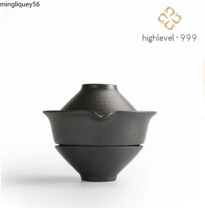 Teapot Ceramic Tea Cup Set Portable Travel Tea Set