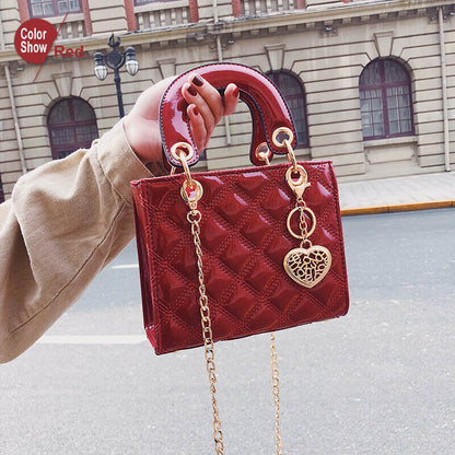 Bags Women Plaid Bag Ladies Shoulder Chain Tote Messenger Crossbody HandBag