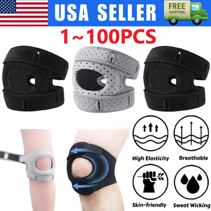 Knee Brace Support Neoprene Patella Stabilizing Compression Straps Adjustable US