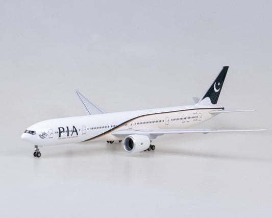 47CM 1:157 PIA Pakistan BOEING 777-300ER Airplane Landing Gears Resin Model
