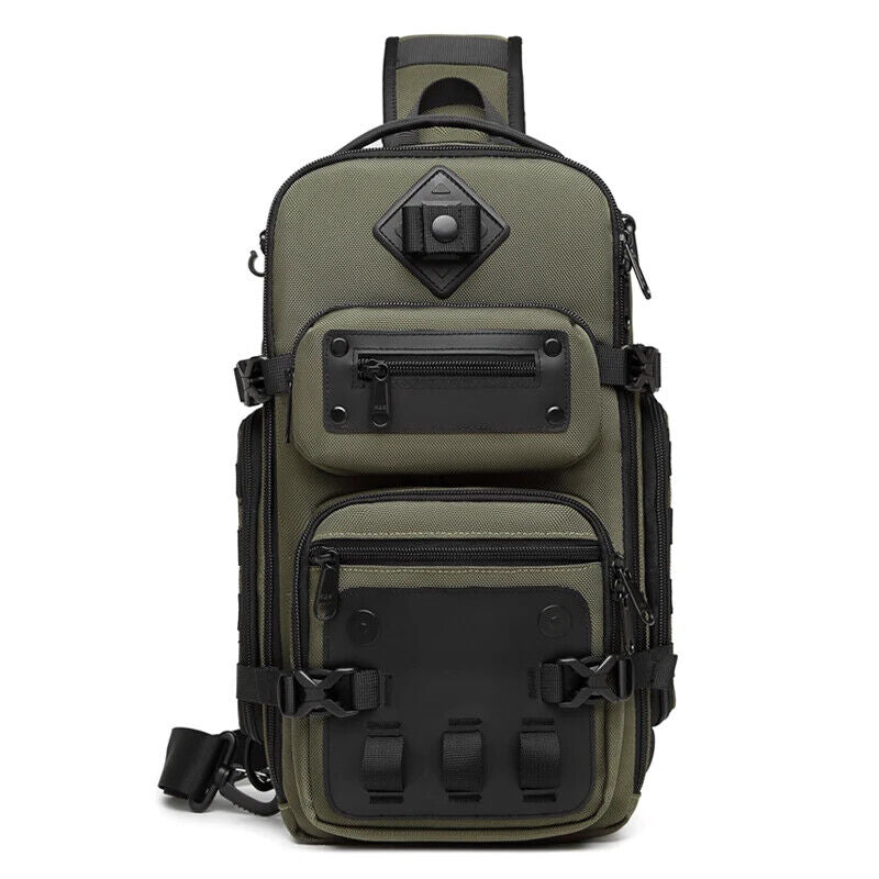Men Chest Bag Outdoor Tactical Messenger Bag Men's Sports Men Bag Messenger Bag