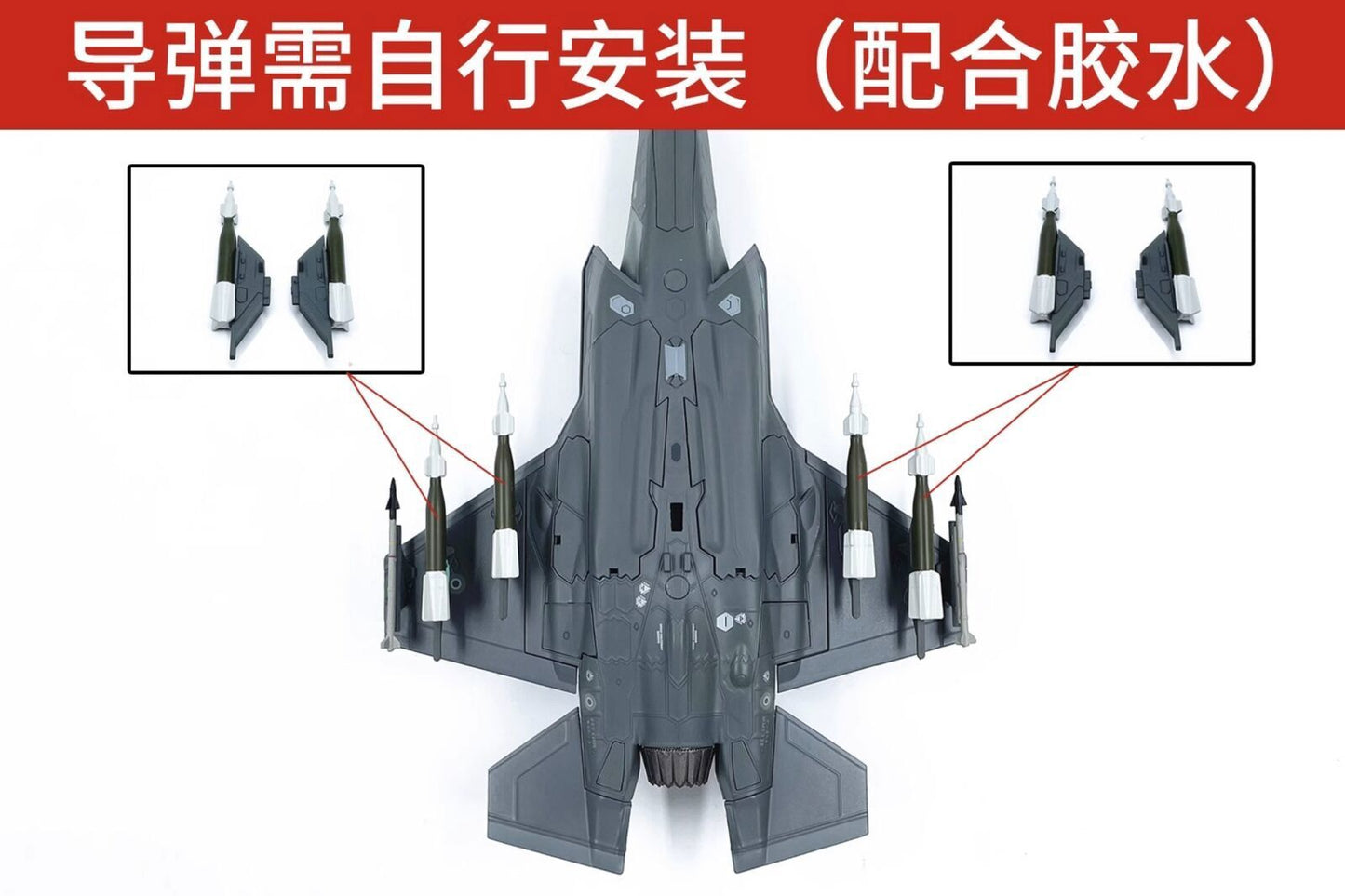 1:72 U.S. F35A Stealth Fifth Generation Fighter Alloy Stealth Aircraft Model