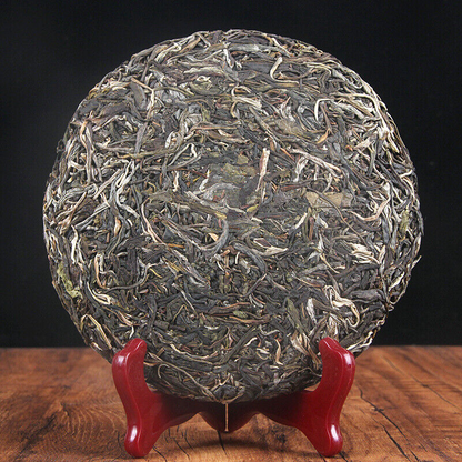 Menghai Bada Mountain Arbor Tea 357g Green Tea Yunnan Pu'er Tea Cha Tea Cake