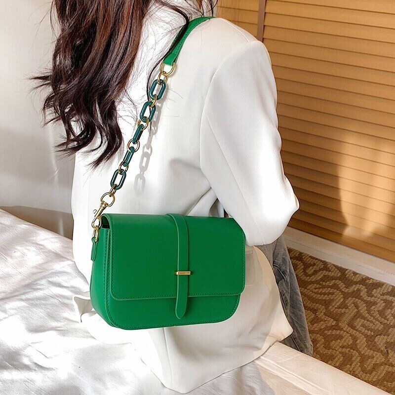 Crossbody Bags Women Pu Leather Women'S Shoulder Bag Flip Bag