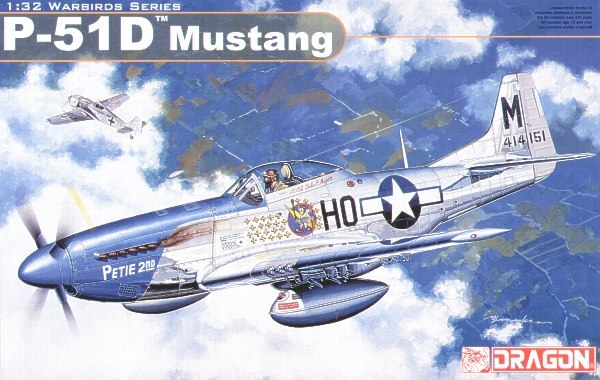 DRAGON 1/32 3201 P-51D Mustang