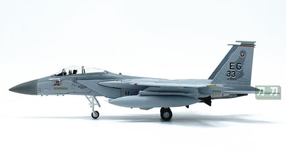 1:100 20CM AMER USA F-15C Fighter Plane Airplane Diecast Military Aircraft Model