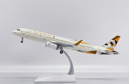 1:200 JC Wings ETHAD AIRBUS A321 Passenger Airplane Diecast Aircraft Model