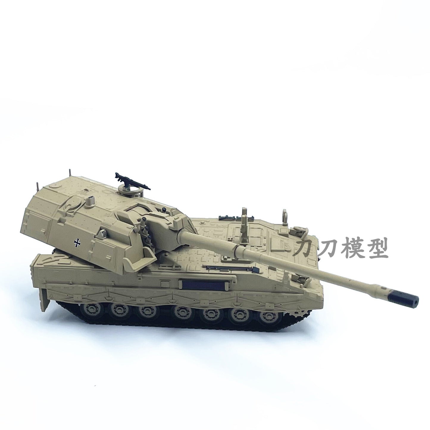1:72 German PZH2000 self-propelled gun howitzer tank chariot simulation model