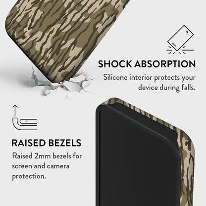 For Iphone 17 Pro Max Case,Camo Camouflage Phone Case for Girl Women Boy Men,Hyb