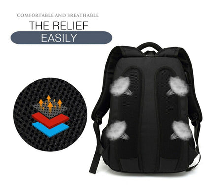 Backpack Laptop Waterproof School Men Travel Bag for Men Business Women Commuter