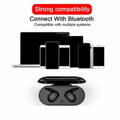 Bluetooth Earbuds Wireless Headset For Smart Phone Cel Earphone Waterproof Touch