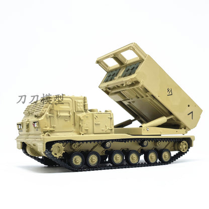 1:72 US.M270 Multiple Rocket Launcher Desert Model finished