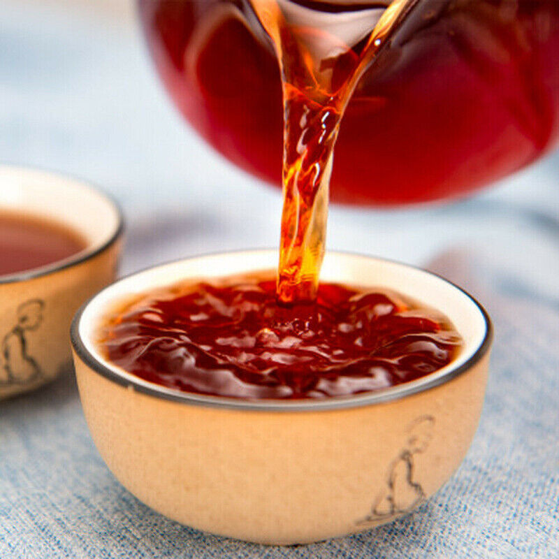 357g Glutinous Rice Aroma Cooked Pu'er Tea Pu-Erh Tea Cake Aged Yunnan Puer Tea