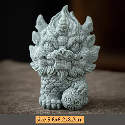 Chinese Tea Pet Ornaments Animal Tea Figurine Decor Sculpture Teaware Accessorie