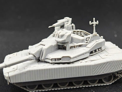 1/72/87 French Evo Leclerc Evolution Main Battle Tank Resin Model Kit 3D Printed