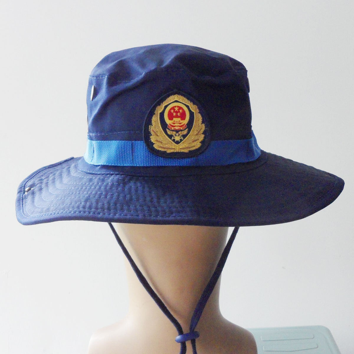 Surplus Cap Chinese Armed Police Force Fireman Cap Boonie Hat Size L