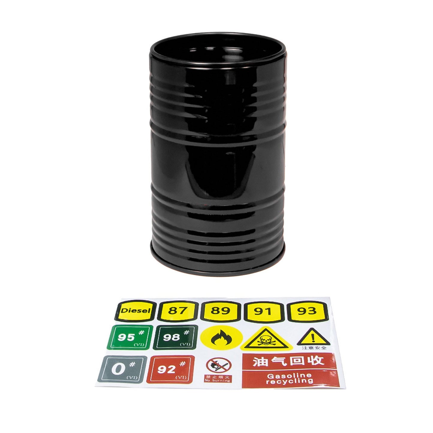 New Aluminum Alloy Simulation Oil Barrel Gas Tank Decoration For 1/10 1/8 RC Car
