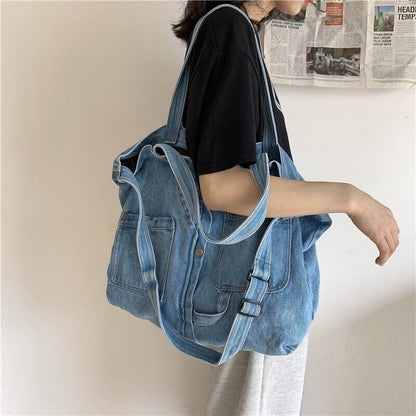 Denim Shoulder Hand Bag Woman Shoulder Bag Crossbody Jeans Bags Women Handbags