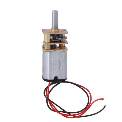 5Pcs Micro Mini N20 Gear Motor DC Slow Speed Full Metal Gearbox Reducer Toy