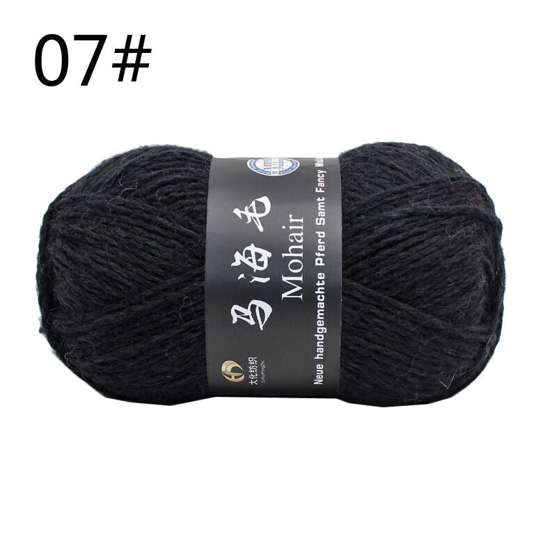 Hot Sale 100g Soft Mohair Cashmere Yarn Thick Woven Knitting Wool Crochet Yarn