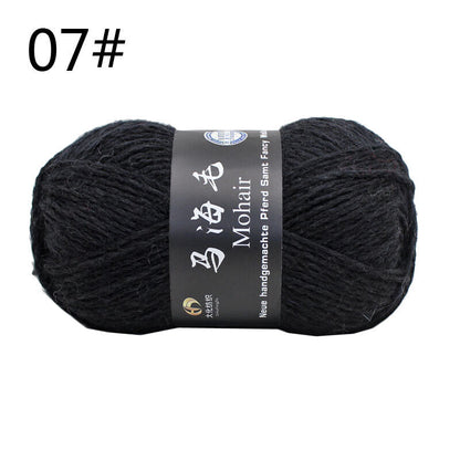 Hot Sale 100g Soft Mohair Cashmere Yarn Thick Woven Knitting Wool Crochet Yarn