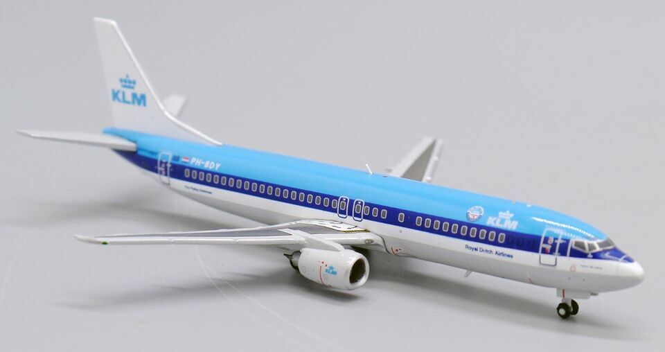 1:400 JC Wings KLM BOEING 737-400 Passenger Airplane Diecast Aircraft Model