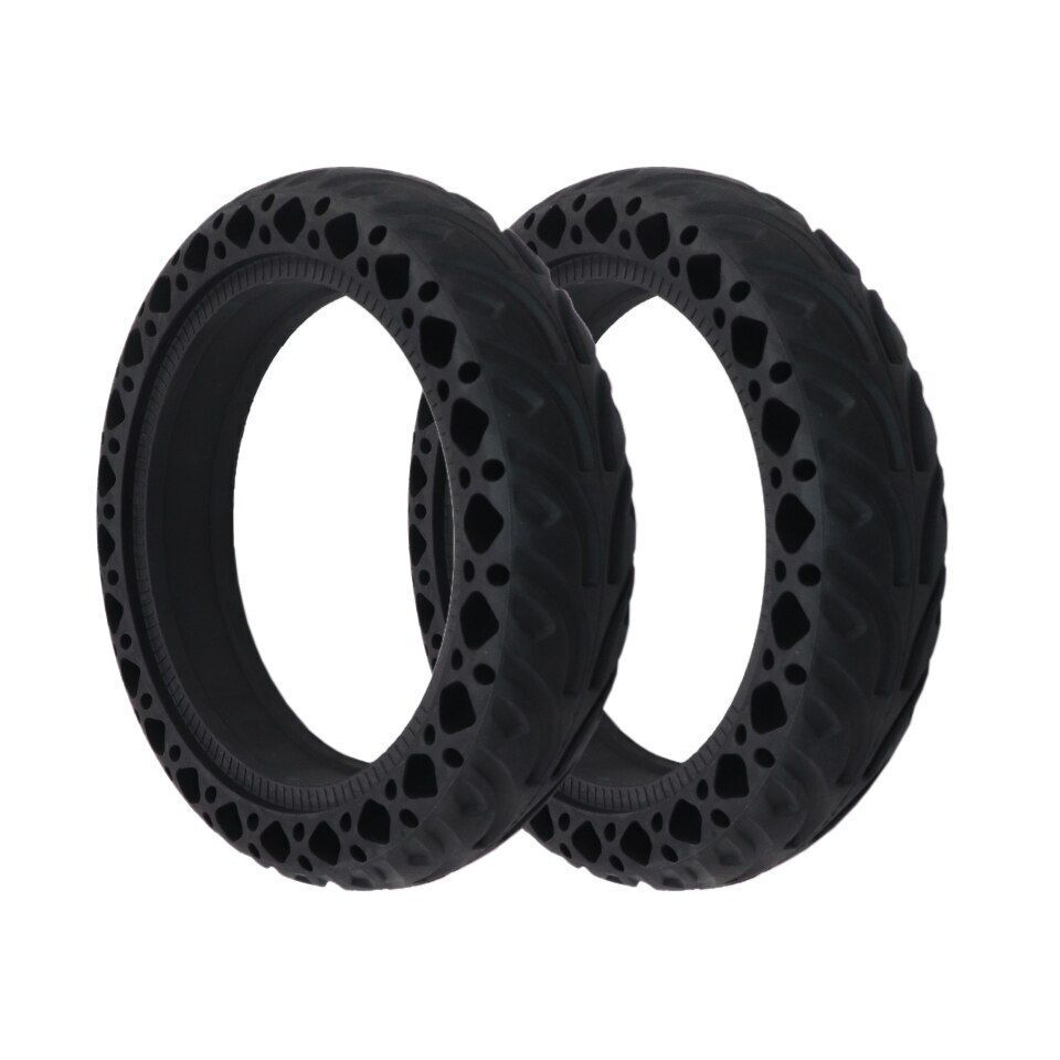 8.5" Rubber Solid Yellow Tire Electric Scooter Shock Absorber Damping Tubeless
