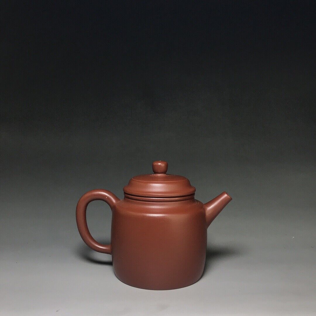 Chinese Yixing Zisha Clay Handmade Exquisite Teapot （德钟 底款：李国忠）