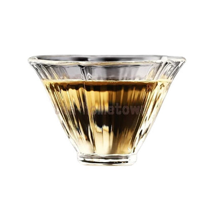 Petal Small Tea Cups Single Cup Glass Tea Cup Tea Set Transparent