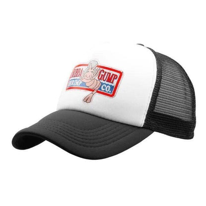 Mens GUMP SHRIMP Mesh Baseball Cap Snapback Hat Adjustable Trucker Outdoor Sport