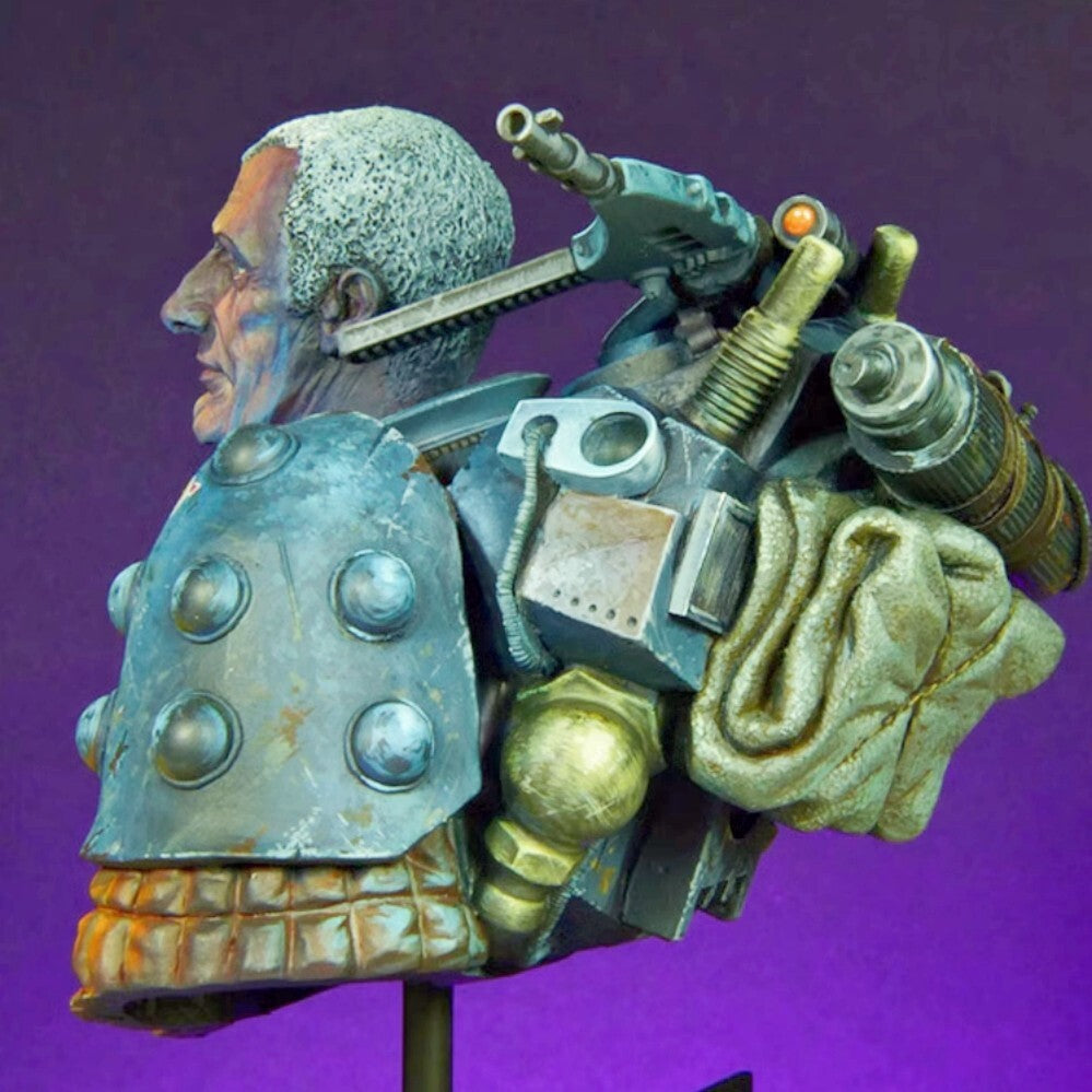 1/10 resin bust figure model Fantasy Warrior Wanderer Bust unassembled unpainted