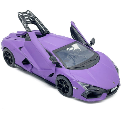 1:32 Lamborghini Revuelto Model Car Diecast Toy Vehicle Toys for Kids Purple
