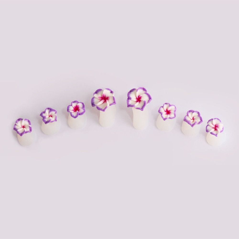 Nail Art Tools 8Pcs Soft Silicone Foot Finger Divider DIY Pedicure Toe Separator