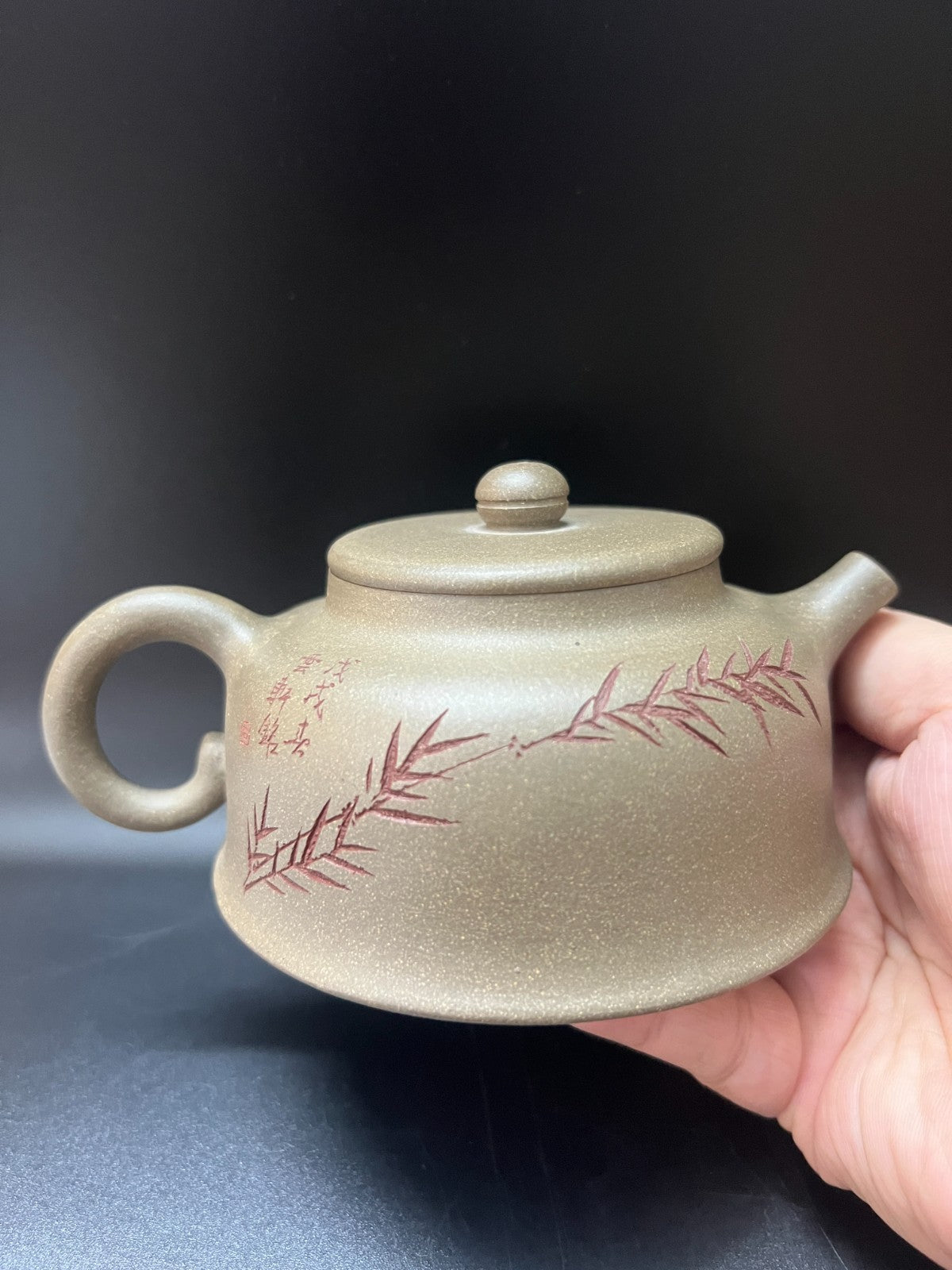 250cc chinese Yixing Handmade Zisha Duan clay Teapot TanRan Hu Tea Pot