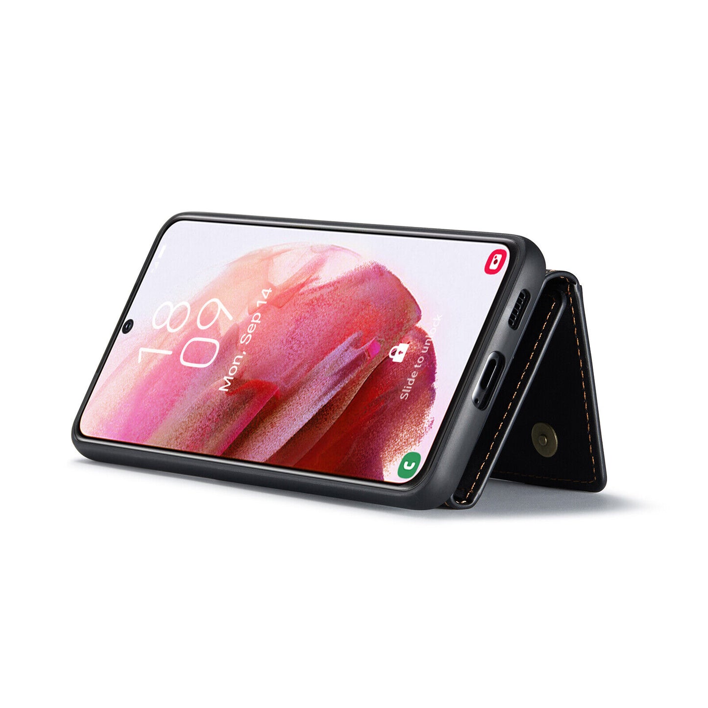 For Samsung Galaxy S22 + 5G Leather Case Cover Wallet Card Holder / Accessories