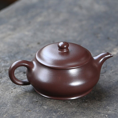 Chinese Tea Pot Handmade Master Pot 140ml Real Yixing Zisha Purple Clay Pot New