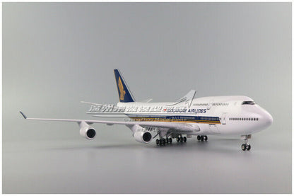 1:150 47CM Singapore Airlines BOEING 747-400 Airplane Landing Gear Resin Model