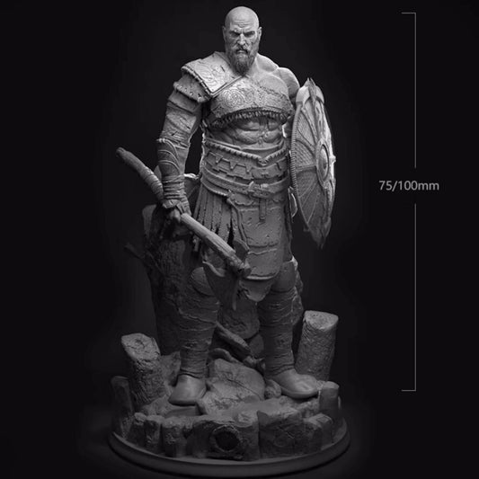 1/24 resin figures model Kui Ye's "God of War" Unassembled Unpainted