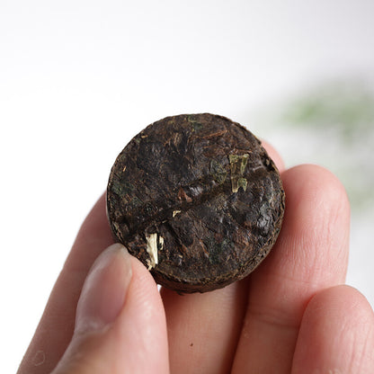 Yunnan Glutinous Rice Flavor Puer Ripe Pu'er Mini Tuocha Pu-erh Tea Cake 500g