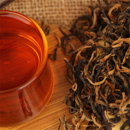 Dian hong golden black tea red box gift tea spring fragrant flavor HELLOYOUNG