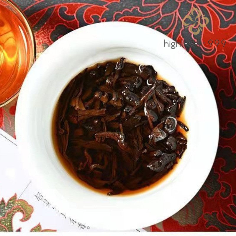 357g Ripe Puer Tea Cake Lao Banzhang Yunnan Ancient Tree Aroma Aged Tea