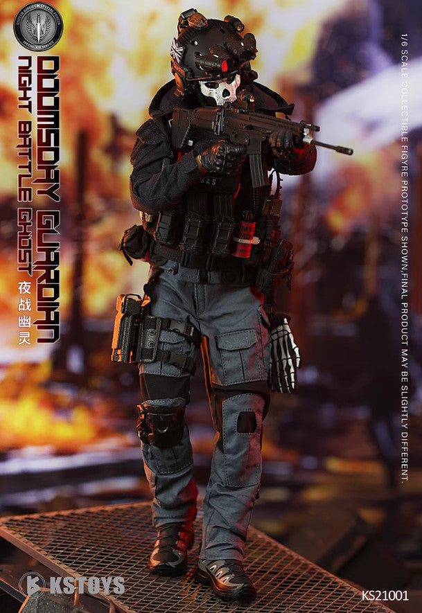 1/6 FLAGSET Night Battle Ghosts Soldier Figure