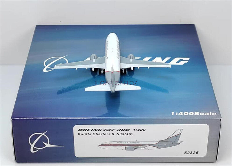 PandaModel for Kalitta Charters II for Boeing B737-300F N335CK 1:400 Pre-built