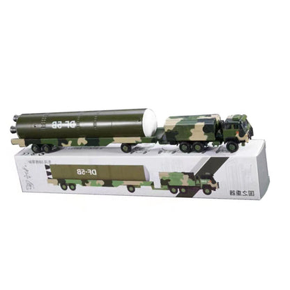 1:100 Dongfeng 5B Missile Vehicle Alloy Model Military Model Collection Gift K