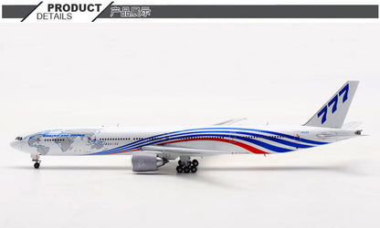 1:400 Aviation BOEING B777-300ER Passenger Airplane Diecast Plane Model