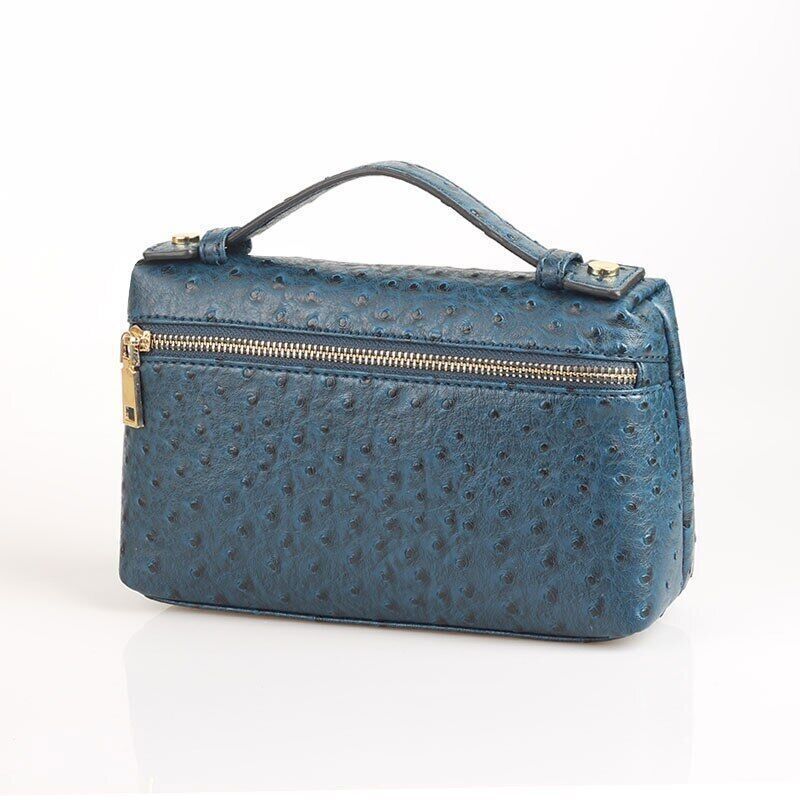 Pattern PU Leather Clutch Bag Women Trendy Make Up Handbag Purse Bag