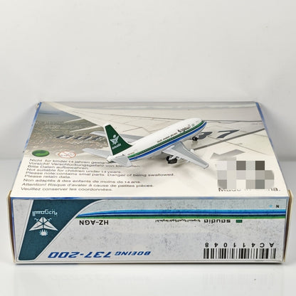 1:400 Aeroclassics Saudia Boeing 737-200 HZ-AGN Passenger Plane Diecast Model