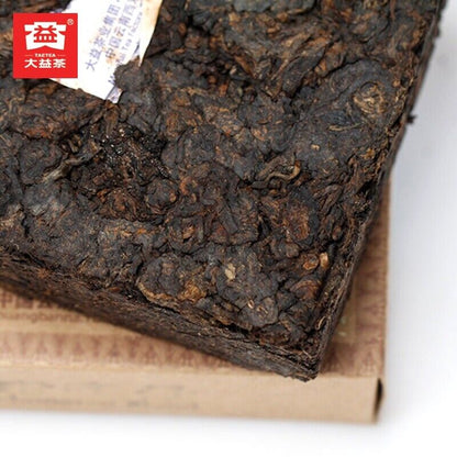 2011 Year TAETEA Lao Cha Tou Dayi Menghai Puerh Pu'er Puer Ripe Tea Brick 250g
