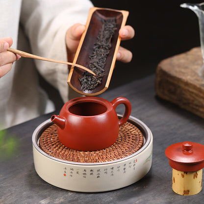 120ml Master Tea Pot Jinglan Pot Marked Real Yixing Zisha Clay Dahongpao Teapots